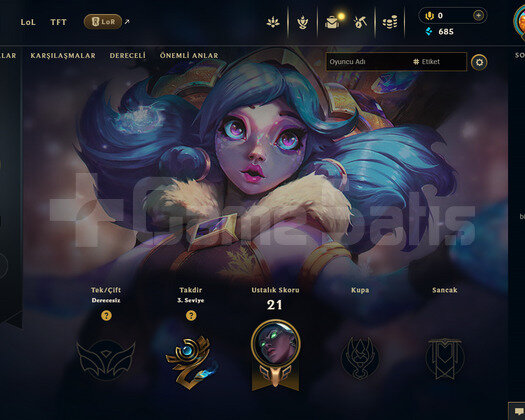 EUW Unranked | 7 Kostüm - 27 Hero | LoL