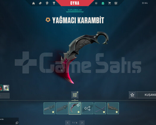 TR | YAĞMACI KARAMBİT/UZAY AVCI/EXO MAİL HESAP