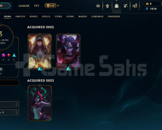 EUW Unranked | 3 Kostüm - 42 Hero | LoL Hesap