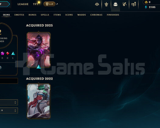 EUW Unranked | 3 Kostüm - 42 Hero | LoL Hesap