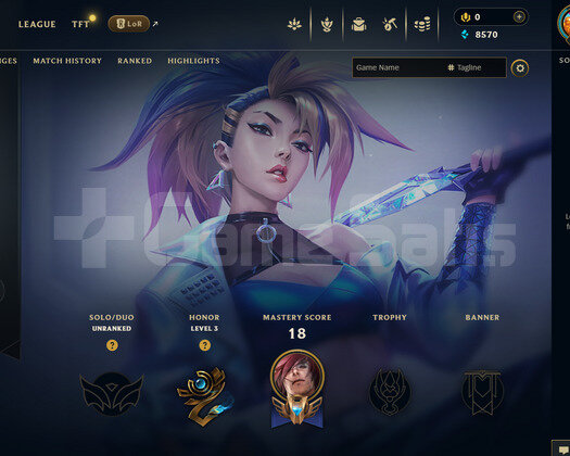 EUW Unranked | 3 Kostüm - 26 Hero | Dereceli Hazır