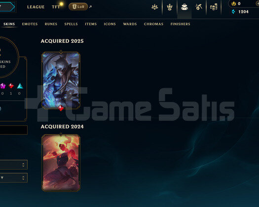 EUW Bronz 2 | 2 Kostüm - 25 Hero | LoL Hesap
