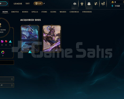 EUW Silver 1 | 2 Kostüm - 46 Hero | LoL Hesap