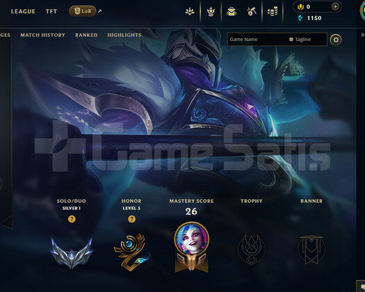 EUW Silver 1 | 2 Kostüm - 46 Hero | LoL Hesap
