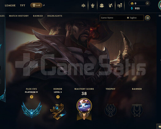 EUW Esnek Plat 4 | 4 Kostüm - 39 Hero | LoL Hesap