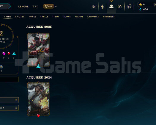 EUW Silver 4 | 2 Kostüm - 38 Hero | LoL Hesap