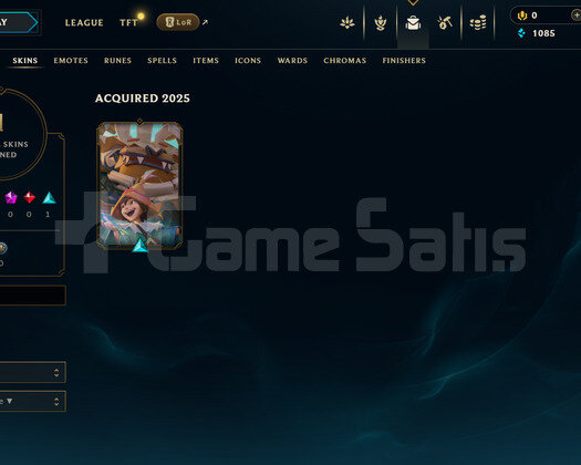 EUW Unranked | 1 Kostüm - 25 Hero | LoL Hesap