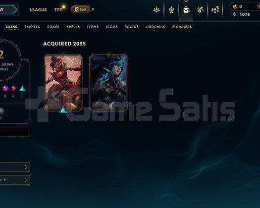 EUW Unranked | 2 Kostüm - 35 Hero | LoL Hesap