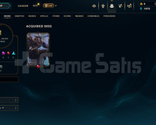 EUW Unranked | 1 Kostüm - 30 Hero | LoL Hesap