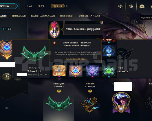 CHALLENGER SİMGELİ,İFADELİ 1200LP OLMUS HESAP