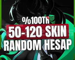 100TR VALORANT 50-120 SKİN GARANTİLİ RANDOM