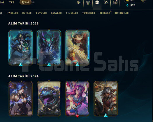GEÇEN SEZON ELMAS / DERECELİ HAZIR / 43 LEVEL