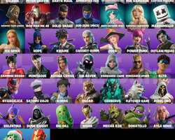 Harika Dopdolu Fortnite Hesap