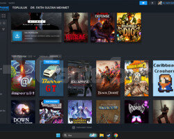 CS PRELİ 22 OYUNLU STEAM HESABI