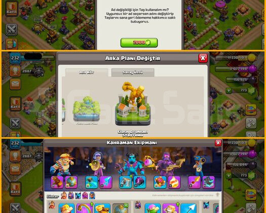 COC TH16 | DOLU + 232 SEVİYE !