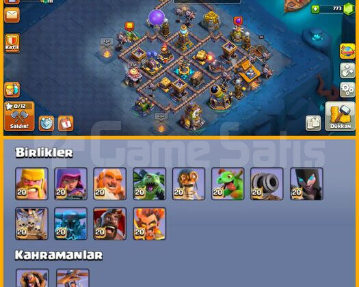 COC TH16 | DOLU + 232 SEVİYE !