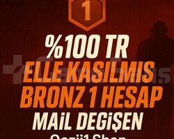 TR + BRONZ 1 + MAİL DEĞİŞEN +DÜŞÜK MMR  !