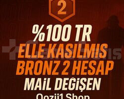 TR + BRONZ 2 + MAİL DEĞİŞEN +DÜŞÜK MMR  !