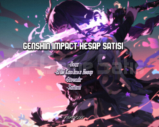Genshin İmpact Hesap Satışı