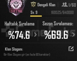 9 SV İSİM AKTİF KLAN JET HIZINDA TESLİMAT