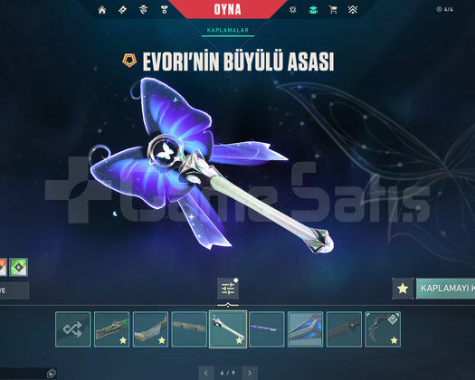 ARES HARİÇ HER SİLAHTA SKİN OLAN EVORİ SETLİ FENAA
