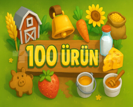İSTEDİĞİNİZ 100 ÜRÜN