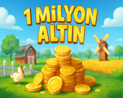 1 MİLYON ALTIN