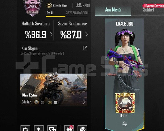 9.5 SEVİYE CLAN BU FİYATA!