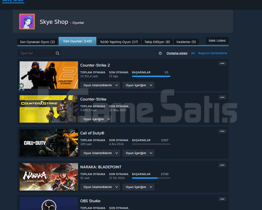 13000+ CS2 SAATLİ 20 MADALYONLU CS MAIN FENA HESAP