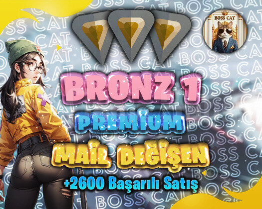 TR - BRONZ 1- MAİL DEĞİŞEN +20 LEVEL ELLE KASILMIŞ