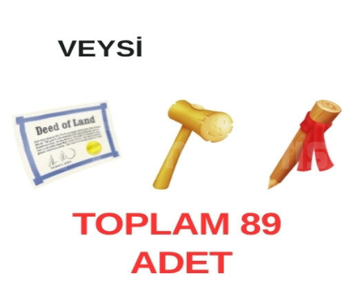 HIZLI89 ARAZİ MALZEMESİ
