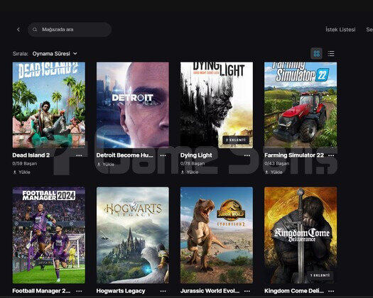 MAİL DEĞİŞEN 176 OYUNLU EPİC GAMES