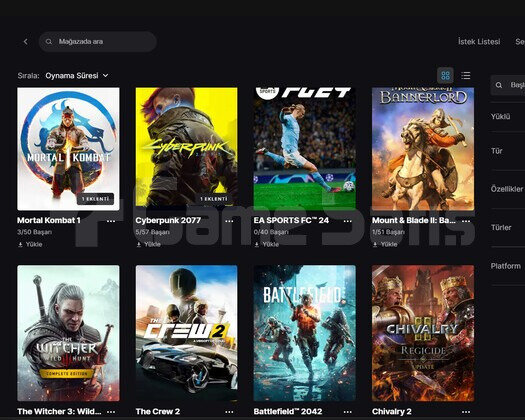 MAİL DEĞİŞEN 176 OYUNLU EPİC GAMES