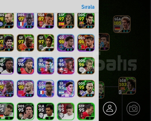 KG3224 BOMBACI SON 107 NEYMAR 105 RUMMENİGE