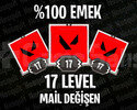 TR - 17 LEVEL - MAİL DEĞİŞEN - HESAPLAR!
