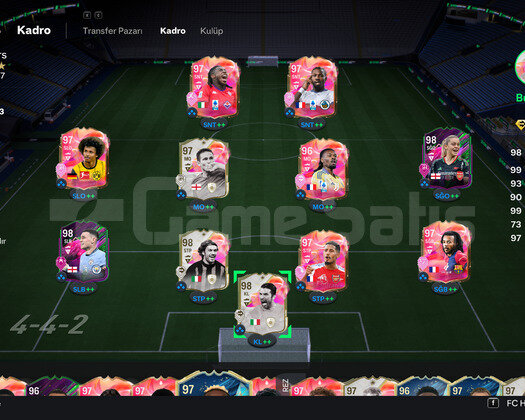 FC 25 İYİ Kadrolu 350K Coinsli DİV2 Hesap