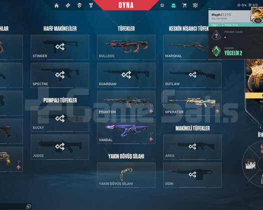 ZİFİRİ SETLİ DOLU İMMO PEAK HESAP 7 K YATIRILMIŞ