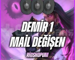 TR - DEMİR 1 - MAİL DEĞİŞEN - ULTRA DÜŞÜK MMR!