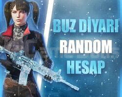 BUZ DİYARI RANDOM HESAP PUBG MOBİLE