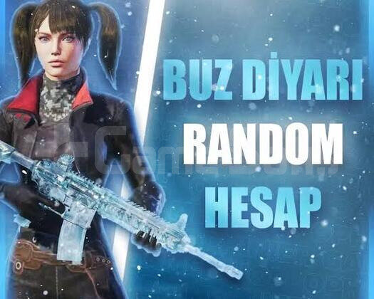 BUZ DİYARI RANDOM HESAP PUBG MOBİLE