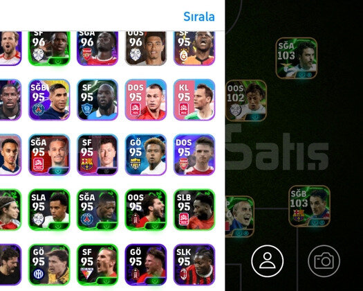 Hesap tek bağ 3167 xabi alonso var yedekler dolu