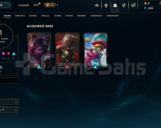 EUW Unranked | 1 Kostüm - 26 Hero | LoL Hesap