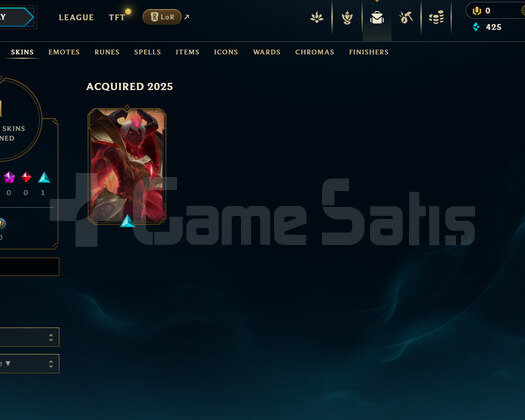 EUW Unranked | 1 Kostüm - 23 Hero | LoL Hesap