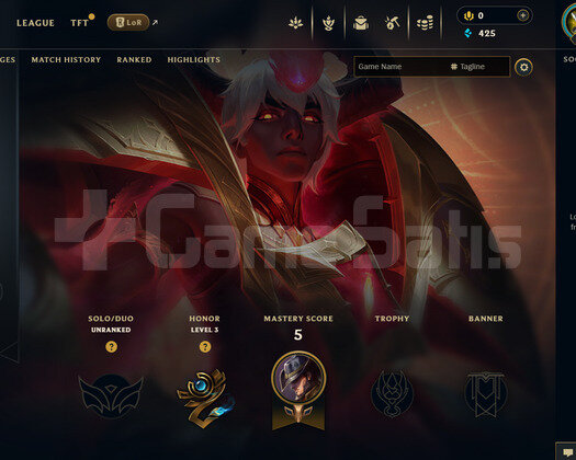 EUW Unranked | 1 Kostüm - 23 Hero | LoL Hesap