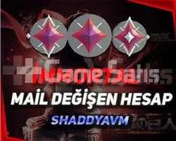 TR - MAİL DEĞİŞEN - İMMORTAL 2 - ULTRA YÜKSEK MMR!