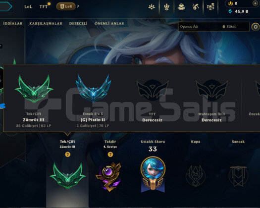 TR ZÜMRÜT 3 / 3 KOSTÜM / 45K MÖ