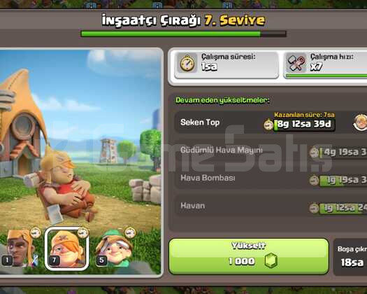SUPERCELL CANAVARI supercell ID hesap tamamı