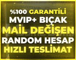 GARANTİLİ | MVİP+ BIÇAK SKİN MAİL DEĞİŞEN HESAP
