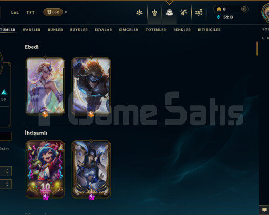 TR | 125 SKİN | UNRANKED