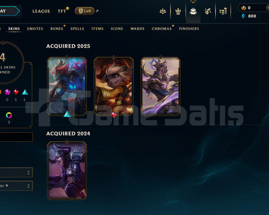 EUW Unranked | 4 Kostüm - 38 Hero | Dereceli Hazır